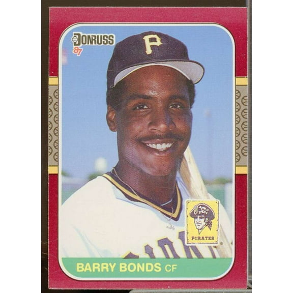 Barry Bonds Rookie Card 1987 Donruss Opening Day #163