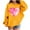 Yellow, variant on Babcutegg Valentine's Day Sweatshirts for Girls Graphic Tee Regular Fit Pullover Casual Fashion Lightweight Clothes for Girls Gray Size 7