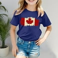 thumbnail image 2 of Chemises pour Filles Imprimé Manches Courtes Col Rond Été Mode Filles 3-4 Ans, 2 of 4
