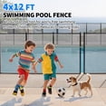 thumbnail image 1 of Kojooin Pool Safety Fence, Composite Fibre Protective Netting for Backyard Pool Safety and Child Protection, 1 of 8