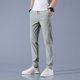 thumbnail image 2 of (Sitio independiente) Nueve puntos - Pantalones casuales verdes L para hombres 2022 Verano Nueva versión coreana Pantalones largos rectos delgados para hombres en el sitio de construcción Trabajo de, 2 of 8