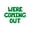 Green, variant on Letter Balloons - WERE COMING OUT 16" Inch Alphabet Letters Foil Mylar Balloon Pride Day Party Banner (Silver)