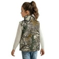 thumbnail image 2 of Garronmavis Green Camo Hunting Kids Outerwear Vest 9-10 Comfortable Boys Zip Up Vests Versatile Zipper Winter Sleeveless Jacket with Pockets Fashion Warm Winter Coat with Pocket, 2 of 7