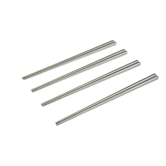 Mainstays Stainless Steel Chopsticks, 4-Pairs