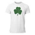 thumbnail image 3 of Men's Shamrock Tee White-Green, Distressed, 4XL, 3 of 3