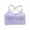 Purple, variant on Sngxgn Womens Sports Bra Padded Low Impact Workout Yoga Bra(Black,M)