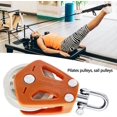 thumbnail image 2 of Polea marina - Poleas de rotación para elevación - Bloque de poleas duradero, accesorios para embarcaciones, diseñado para cuerdas fibrosas con un diámetro inferior a 10 mm., 2 of 5