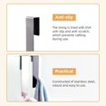 thumbnail image 5 of Gancho para puerta de ducha de baño, 1/2/4/8 piezas, de acero inoxidable, con forma de S, para colgar sobre puerta de cristal, toallero de ducha, accesorio de baño, 5 of 5