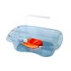 thumbnail image 5 of Lavabo de cabecera, cuenco de champú para ancianos, discapacitados, postrados en cama, resistente y portátil con cojín para la cabeza para cama, hogar Azul, 5 of 9