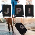 thumbnail image 2 of Stretch Luggage Cover Suitcase Covers Text Letter Printed Travel Accessories Printed Dust Cover 18''-28'' Inch Protective Case 8text K S, 2 of 6