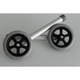 thumbnail image 4 of MasteelfCA 2 Pcs Roues de Remplacement pour Fauteuil Roulant en Alliage d'Aluminium avec Tube, 4 of 7