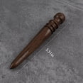thumbnail image 2 of 2X Leather Burnisher Tool Ebony Wood Leather Edge Burnisher Tapered Wooden Sticker Polished Grinding with 4 Grooves,2 x Leather Edge Burnisher,Wood color, 2 of 6