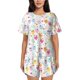 thumbnail image 1 of Balery Cute Owl Conjunto de Pijama para Mujer con Estampado, Dos Piezas de Manga Corta y Shorts, Ropa de Dormir Suave con Cuello Redondo y Bolsillos-3X-Large, 1 of 6