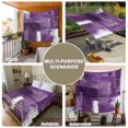 thumbnail image 6 of Purple Abstract Small Tapestry for Bedroom Wall Hanging Tapestry, Modern Mottled Art Oil Painting Ceiling Backdrop Tapestries Poster Blanket Wall Decor for Teens Room Living Room Dorm 23" x 28", 6 of 8