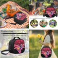 thumbnail image 6 of Garronmavis Pastel Red Cheer Bow Kids Girls Backpack and Lunch Box 4-Piece Set, Cute Glitter Printed School Bookbag with Pencil Case + Water Holder Case for Elementary and Middle School Use, 6 of 8