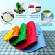 thumbnail image 2 of Elegante juego Live de 5 fundas para microondas resistentes al calor - Tapas de silicona de varios tamaños para tazones, platos, ollas, sartenes - Estufa, horno, nevera y congelador seguro Sailing Electrónica, 2 of 5
