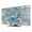 Blue Crab, variant on Blue Sea Turtle Coastal TV Cover for 24 Inch Screen,Stretch Fabric Dustproof TV Display Protector,Summer Beach Nautical Starfish Coral Elastic Slipcover Monitor Cover for Desktop Computer 20.9"x11.8"