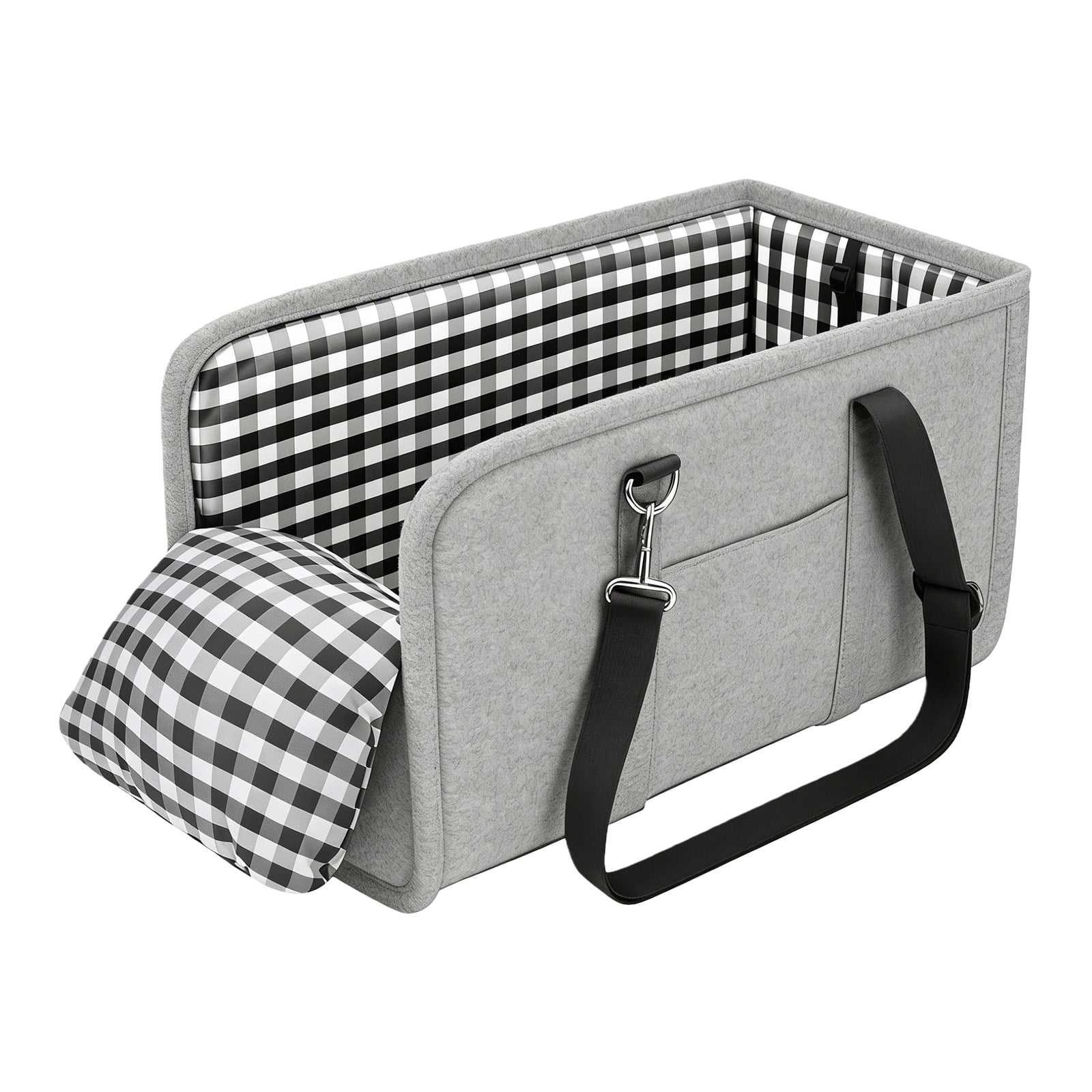 Multi Functional Pet Car Seat Featuring Slip Proof Design And Spacious Interior For Comfort