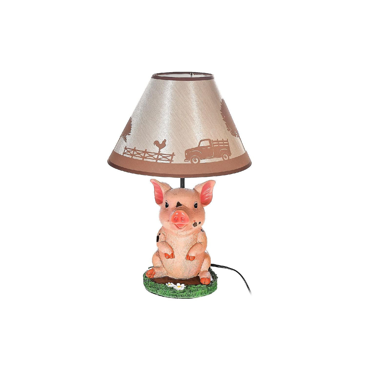 IH Casa Decor Lampe De Délice Bouddy Pig 19.5"