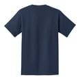 thumbnail image 6 of Mens Essential Cotton T Shirt with Pocket Navy S, 6 of 6
