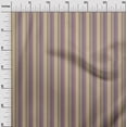 thumbnail image 2 of oneOone Georgette Viscose Fabric Multicolor Stripe Printed Craft Fabric BTY 42 Inch Wide, 2 of 4