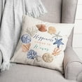 thumbnail image 3 of Creative Products Happiness Comes In Waves 18 x 18 Spun Poly Pillow, 3 of 3