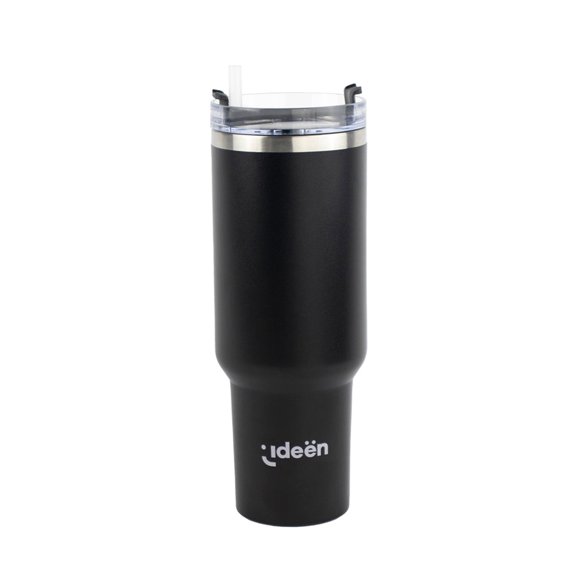 Termo Metálico Ideen Stores 1.18L de Doble Pared Color Negro- 1 Pieza