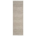 thumbnail image 5 of SAFAVIEH Montauk Karlene Geometric Striped Cotton Runner Rug, Ivory/Steel Grey, 2'3" x 8', 5 of 8