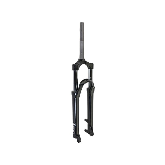 Bike 26 Suspension Fork 1 Inch Threaded Alloy Disc Black.