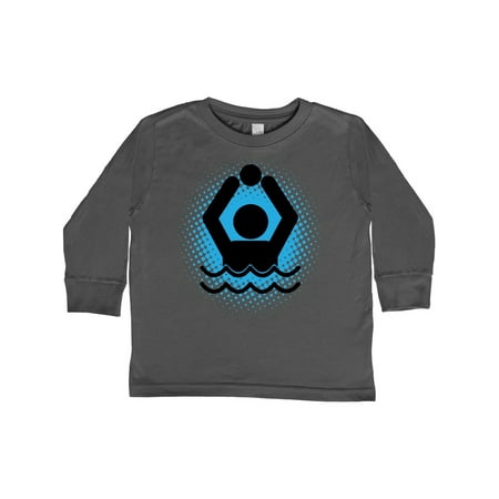 

Inktastic Water Polo Sports Team Gift Toddler Boy Girl Long Sleeve T-Shirt