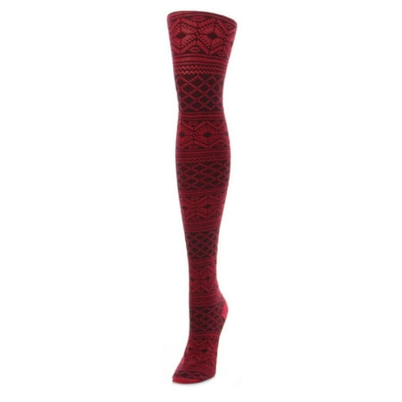 

MeMoi Traditional Geometric Lifestyle Sweater Tights - Mens - Male