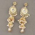 thumbnail image 6 of Bollywood Jhumka Jhumki Earring for Women Long Tassel Earring Traditional Bohemian Earring Dangle Drop Cubic Zirconia Oxidized Dangling Boho Beads Bell Vintage Ethnic Gypsy Indian Jewelry Gift, 6 of 6