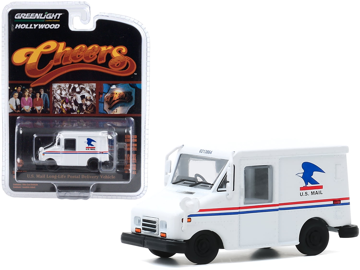 United States Postal Service 1:64 Scale USPS LLV with Mailbox 