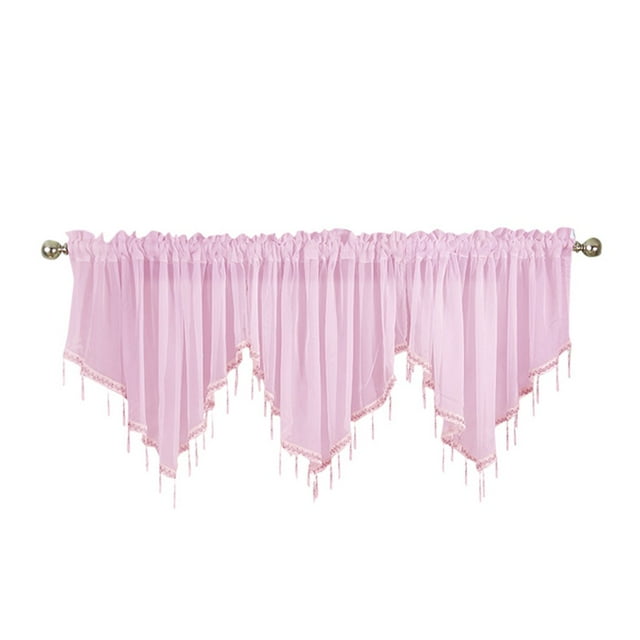Pure Color Nordic Concise Modern Geometric Triangular Screen Curtain