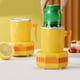 thumbnail image 1 of Taza de enfriamiento rápido, portátil, patrón de pato amarillo, Mango antideslizante, Mini enfriador de bebidas de escritorio para oficina, 1 of 5