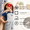 thumbnail image 4 of Deconovo Room Darkening Curtains for Kids Bedroom, Extra Wide Window Coverage, Space Adventure Pattern, Rod Pocket Panels, 2 Panels, 52 x 84 Inch, Gray, 4 of 7