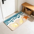 thumbnail image 6 of AuroraX Blue Bath Rugs for Bathroom Floor Non Slip OceanRug,Quick Drying Single Plush Washable Shower Rugs for Bathroom Extra Soft Anti Slip Shower Mats for Inside Shower, 6 of 6