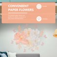 thumbnail image 3 of Shisuyan Romantic Paper Flower Decorations Pink 1 Set 11.8x11.8x1.8in, 3 of 8