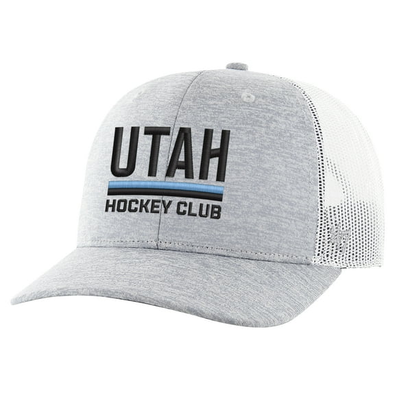 Men's '47 Gray Utah Hockey Club Harrington Adjustable Trucker Hat