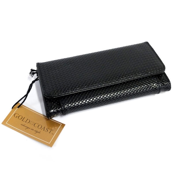 black and gold wallet