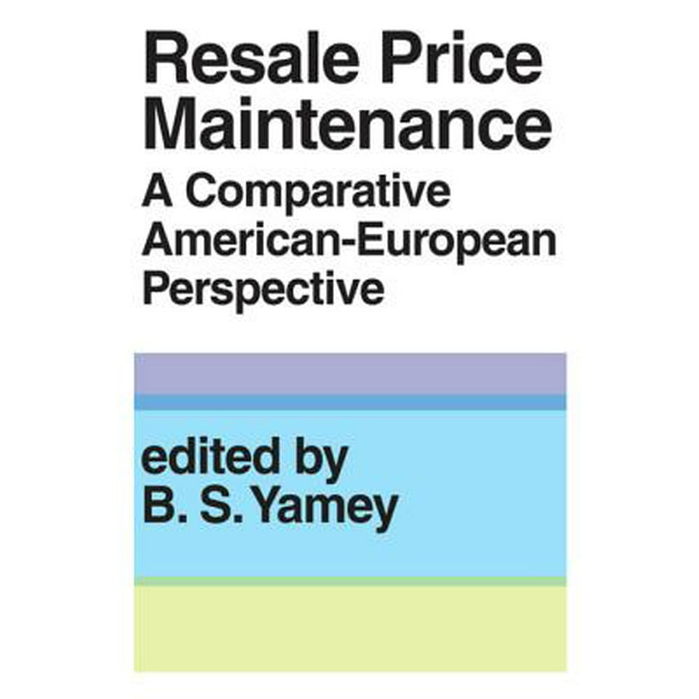 Resale Price Maintainance eBook