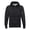 Twisted Black, variant on - Vintage Zen Fleece Hooded Sweatshirt - 8915 - Royal - Size: S