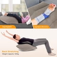 thumbnail image 2 of Almohada inflable para elevación de piernas, almohada de viaje para piernas con cuña para dormir, almohadas para piernas para elevación de la circulación sanguínea, almohada inflable con cuñ, 2 of 4