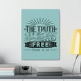 thumbnail image 3 of Scripture Walls John 8:32 The Truth Will Set You Free Bible Verse Canvas Christian Wall Art Ready to Hang Unframed, 3 of 17