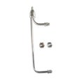 thumbnail image 2 of Mr. Gasket 1552 Fuel Line - 3/8 Inch Dual Inlet - Chrome, 2 of 8