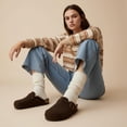 thumbnail image 4 of Cushionaire Hana Women's Clogs | Comfortable Vegan Suede Clogs for Women | Slip On Potato Shoes with Cork Footbed & Arch Support | Memory Foam, Wide Widths Available, 4 of 22