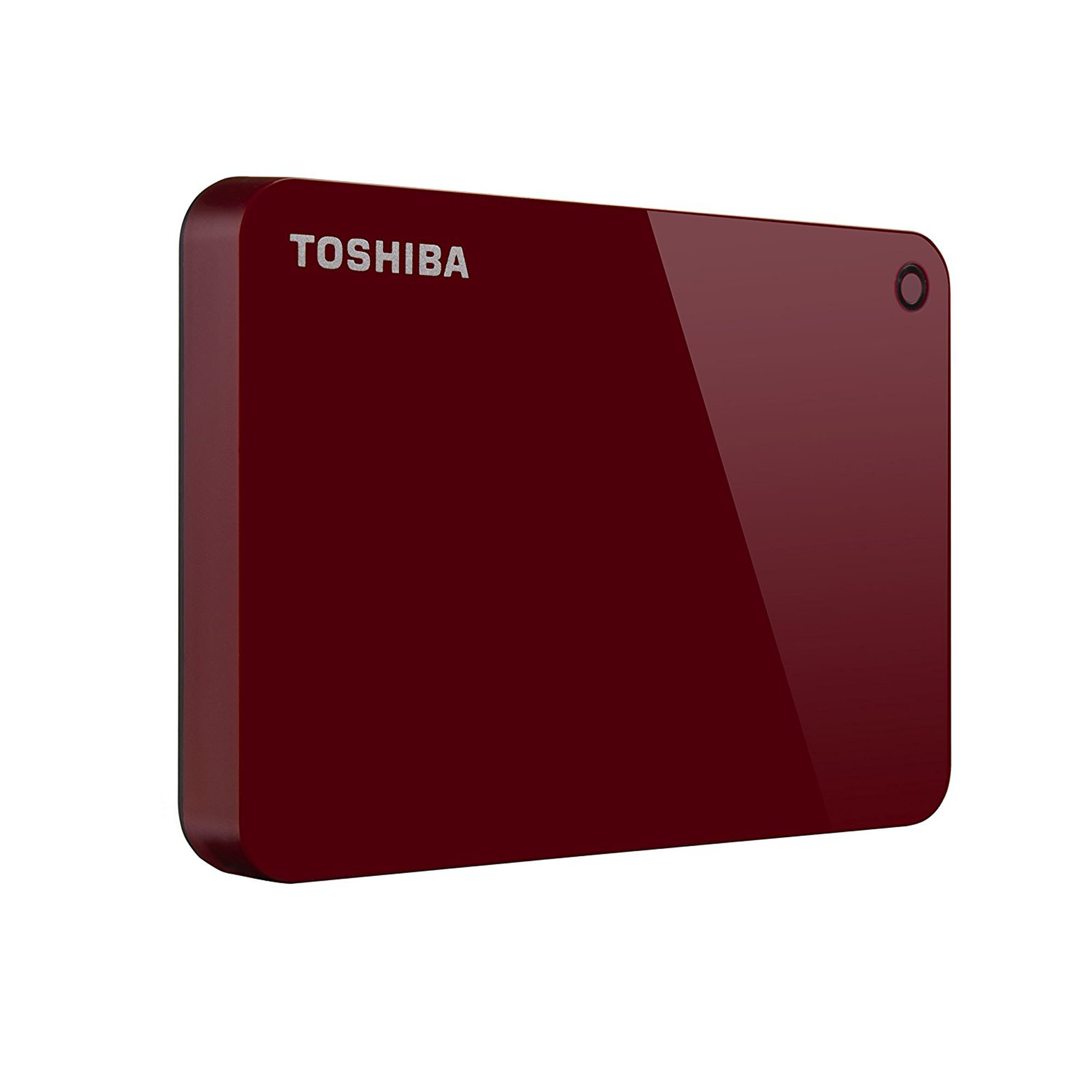 Toshiba Canvio Advance 2TB Portable External Hard Drive USB 3.0 Red - HDTC920XR3AA
