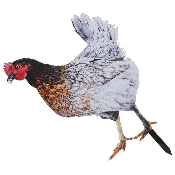 DEEPCRAFF Resin Chicken Yard Decor Chicken Yard Hen Decoration Ornament Multi 1Pack