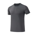 thumbnail image 7 of Dagugfen Athletic Tops for Men Slim Fitted Short Sleeve Crew Neck Summer Workout Gym Tops Moisture Wicking Lightweight Tee Shirts, 7 of 7