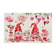 thumbnail image 2 of ¡Compra ya y Ahorra!, Felpudo para puerta de porche con diseño de San Valentín, felpudo romántico para decoración de fiestas Akmoler, 2 of 9